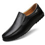 Genuine Leather Casual Loafers Breathable Shoes