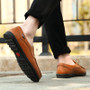 Genuine Leather Casual Loafers Breathable Shoes