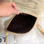 Woven PU Leather Boho Shell Shoulder Bags
