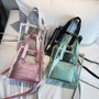 Jelly Clear Letter Bags Tote Transparent Messenger