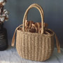 Straw Bags Rattan Bag Woven Beach Bag Bohemia