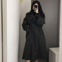 Office Ladies Double Breasted Trench Coats