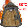 Men's Fur Collar Windproof Parkas Winter Jacket