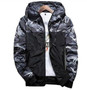 Casual Camouflage Hoodie Waterproof Clothes Men's Windbreaker Coat