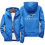 2020 spring and summer new high mountain star jacket men's street windbreaker hoodie zipper thin jacket men's casual jacket 7XL