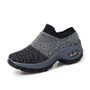 Sneakers Shoes Flat Slip on Platform Breathable Mesh Sock