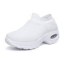 Sneakers Shoes Flat Slip on Platform Breathable Mesh Sock