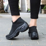 Sneakers Shoes Flat Slip on Platform Breathable Mesh Sock