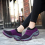 Sneakers Shoes Flat Slip on Platform Breathable Mesh Sock