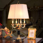 Elegant Table Lamps With Iron Finish