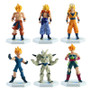 Dragon Ball Z Super Saiyan Action Figure 6 Pcs/Set