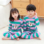 Cartoon Kids Pajamas Sets Cotton Boys Sleepwear Suit Winter Child Girls Pajamas Long Sleeve Tops+Pants 2pcs Children Clothing
