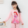 Baby Kids Pajamas Sets Boys Cotton Sleepwear Suit Autumn Girls Long Sleeve Pijamas Tops+Pants 2pcs Children Clothing