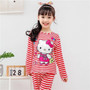 Baby Kids Pajamas Sets Boys Cotton Sleepwear Suit Autumn Girls Long Sleeve Pijamas Tops+Pants 2pcs Children Clothing