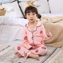 Cartoon Kids Pajamas Sets Cotton Boys Sleepwear Suit Autumn Spring Girls Pajamas Long Sleeve Tops+Pants 2pcs Children Clothing