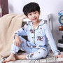 Cartoon Kids Pajamas Sets Cotton Boys Sleepwear Suit Autumn Spring Girls Pajamas Long Sleeve Tops+Pants 2pcs Children Clothing