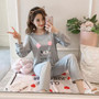 2020 Pajamas Set Leisure wear Women Pyjamas Women Sleepwear Night suit Home Wear Women Summer Cartoon Nightwear