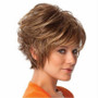 Short Curly Synthetic Hair Wigs Wavy Wig