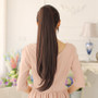 Long Claw Clip Drawstring Ponytail Hair Extensions   Synthetic Hairpieces