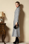 Vintage Wool Coats Woolen Jacket Outerwear Cashmere long Trench Overcoat