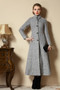 Vintage Wool Coats Woolen Jacket Outerwear Cashmere long Trench Overcoat