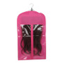 Hair Extensions Carrier Storage  with Wooden Hanger for Virgin Hair Weft & Clip in Hair Extension