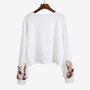 Long Sleeve O Neck Printed Shirt Blouse Casual Pullover Tops
