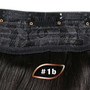 70g-100g Straight Clip In Hair Extensions Blonde Color Machine Made Remy Hair One piece Set 5 Clip-in 100% Human Hair