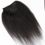 Full Head Clip In Human Hair Extensions Kinky Straight Hair Clip Ins 200G 7 Pcs/Set Brazilian Remy Hair 10"~26"