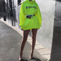 Neon Expensive oversize baggy hoodie sweatshirt