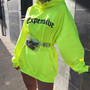 Neon Expensive oversize baggy hoodie sweatshirt