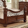 6 Piece Queen Oak Bedroom Set