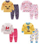 2020 New Baby Kids Pajamas Sets Cotton Long Sleeved Tshirt+pant Cartoon Girl Clothing Autumn 2pcs Sleepwear Suit Pyjama Trousers