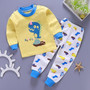 2020 New Baby Kids Pajamas Sets Cotton Long Sleeved Tshirt+pant Cartoon Girl Clothing Autumn 2pcs Sleepwear Suit Pyjama Trousers