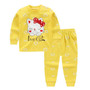 2020 New Baby Kids Pajamas Sets Cotton Long Sleeved Tshirt+pant Cartoon Girl Clothing Autumn 2pcs Sleepwear Suit Pyjama Trousers