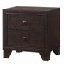 2 Drawers Sofa Beside Storage Organizer Nightstand