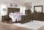 Calistoga 7-Piece King Bedroom Package - Weathered Charcoal|Ensemble de chambre à coucher Calistoga 7 pièces avec très grand lit - anthracite vieilli