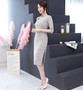 New Arrival Fashion Modern Cheongsam Slim Split Qipao Women Dress Chinese Traditional Dresses China Clothing Store Size S - 3XL