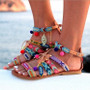 Flat Sandals Plus Size Fashion Gladiator Sandals