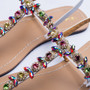 Shining bohemia sandals flip flop Rhinestone shoes