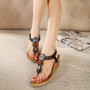 Flat Sandals Handmade Bead decoration Fashion Casual Sandals Shoes