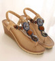 Flat Sandals Handmade Bead decoration Fashion Casual Sandals Shoes