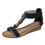 Bohemia Beach Sandals Sweet Ladies Brand Shoes