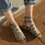 Bohemia Sandals Gladiator Flat Peep-Toe Sandals