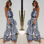 Sexy Off Shoulder Summer Boho Jumpsuit Rompers