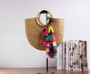 Tassel Rattan totes Bag