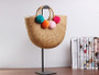 Tassel Rattan totes Bag