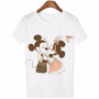 Lovely Cartoon O-Neck Casual Short Sleeve T-Shirt