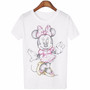 Lovely Cartoon O-Neck Casual Short Sleeve T-Shirt