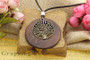 Tree of Life Wood Pendant